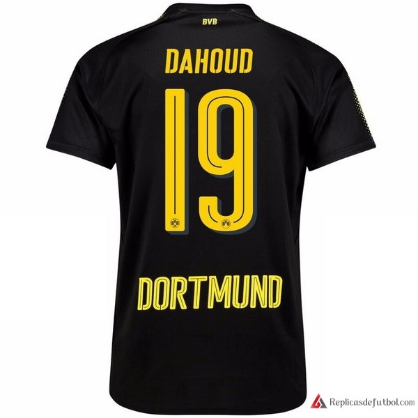Camiseta Borussia Dortmund Segunda equipación Dahoud 2017-2018